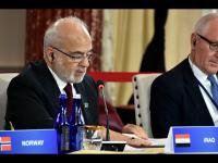 كلمة ابراهيم الجعفري وزير الخارجية العراقي باجتماع مجموعة الدول المانحة بالتحالف الدولي ضد الارهاب